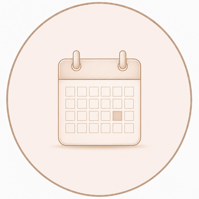 Kachel Kalender - generiertes Bild